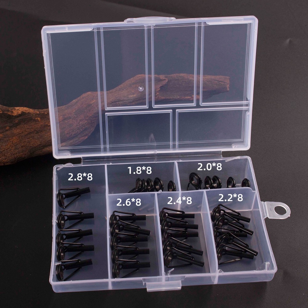 Fishing Rod Tip Replacement - 30PCS Stainless Steel Fishing Rod Tip