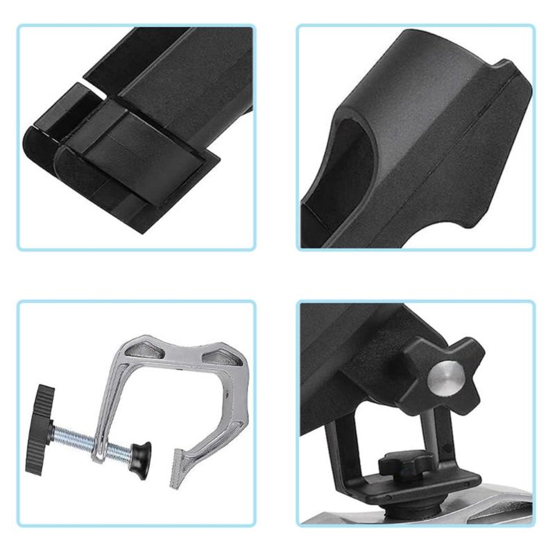 R6FE Adjustable Large Clamps O - Fishing Rod Rack recension och pris