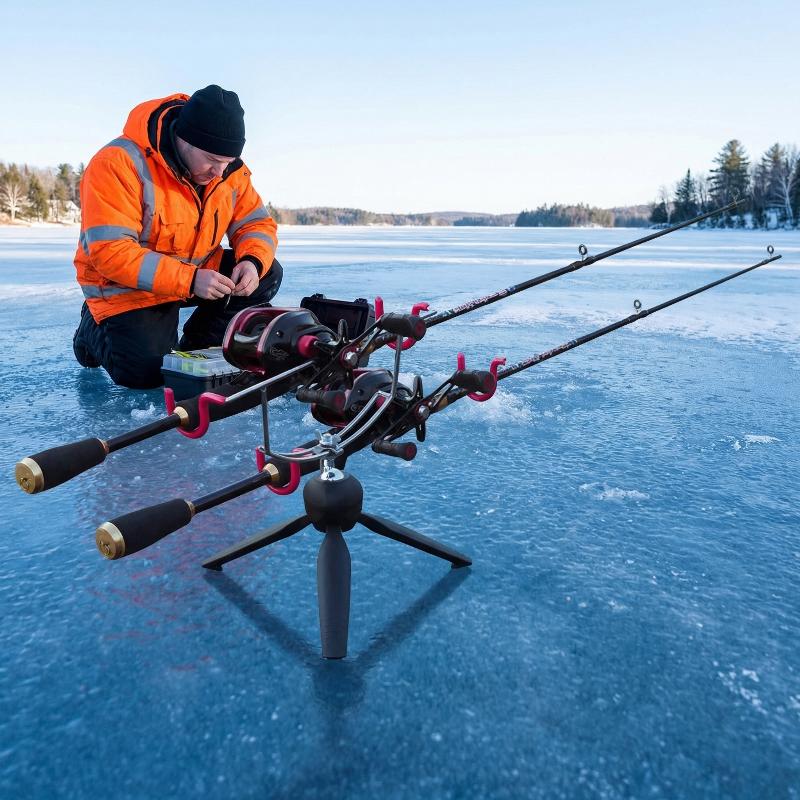 New 360 Adjustable Ice Fishing - Fishing Rod Ice recension och pris