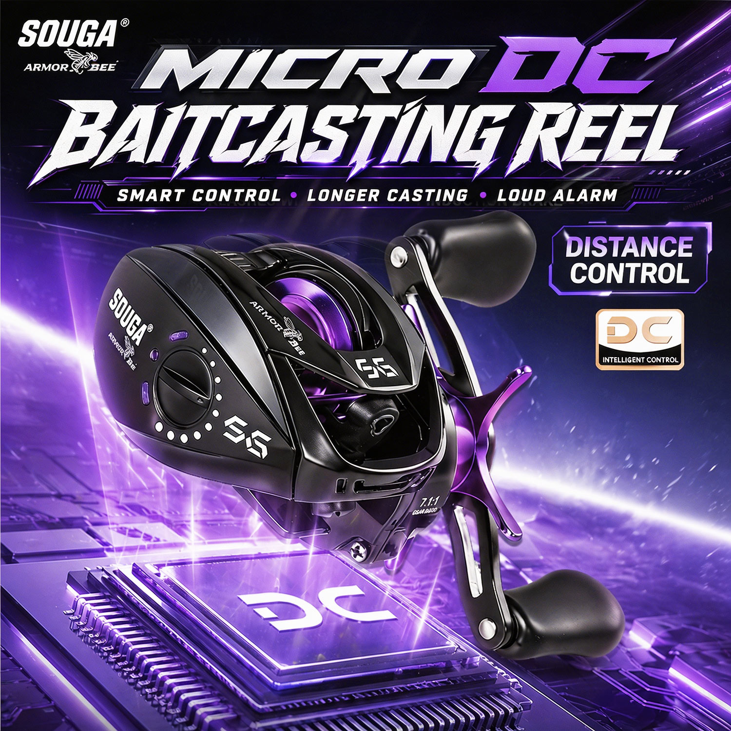 Sougayilang Micro DC Electroni - Kastking Reel Zephyr recension och pris