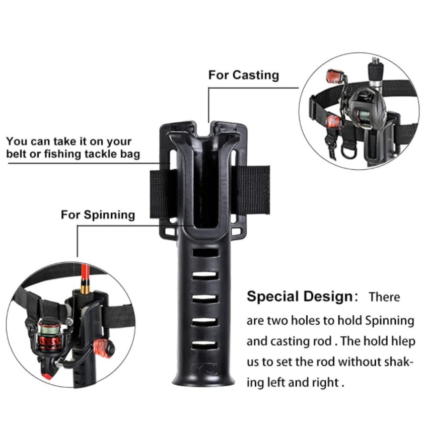 1Pcs Adjustable Wading Belts F - Fishing Rod Travel recension och pris