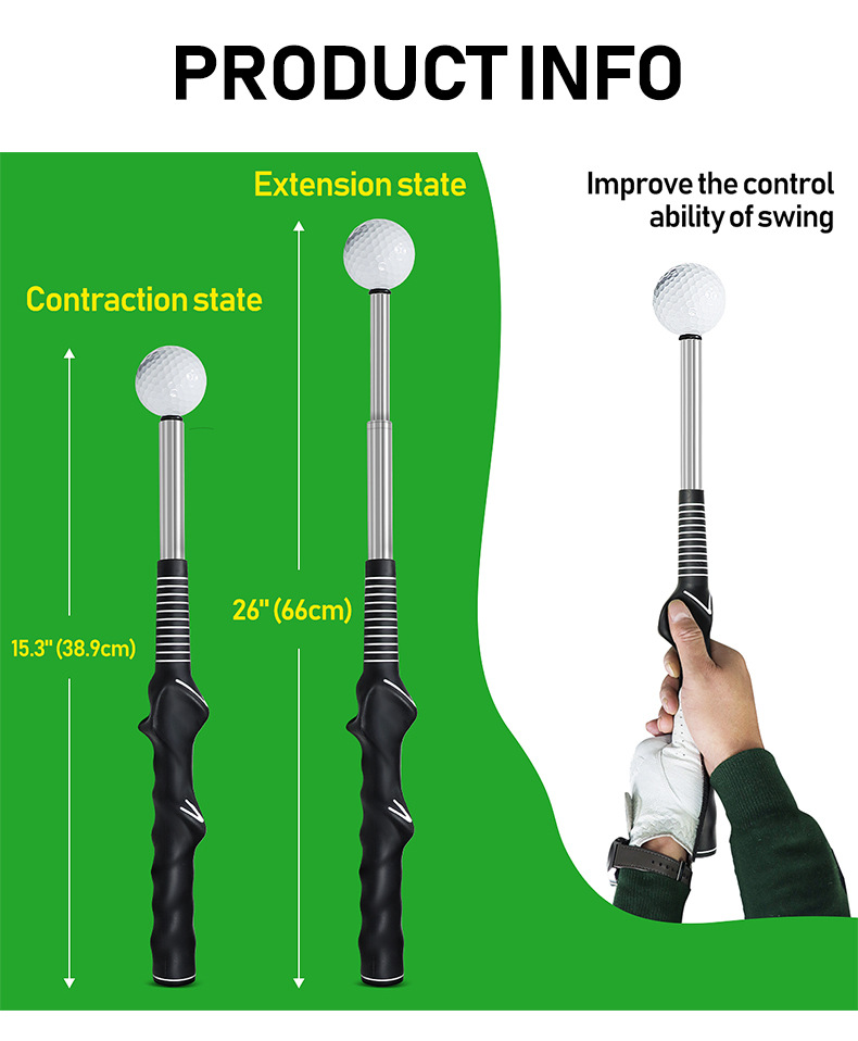 Golf Telescopic Swing Trainer  - Fishing Rod Telescopic recension och pris