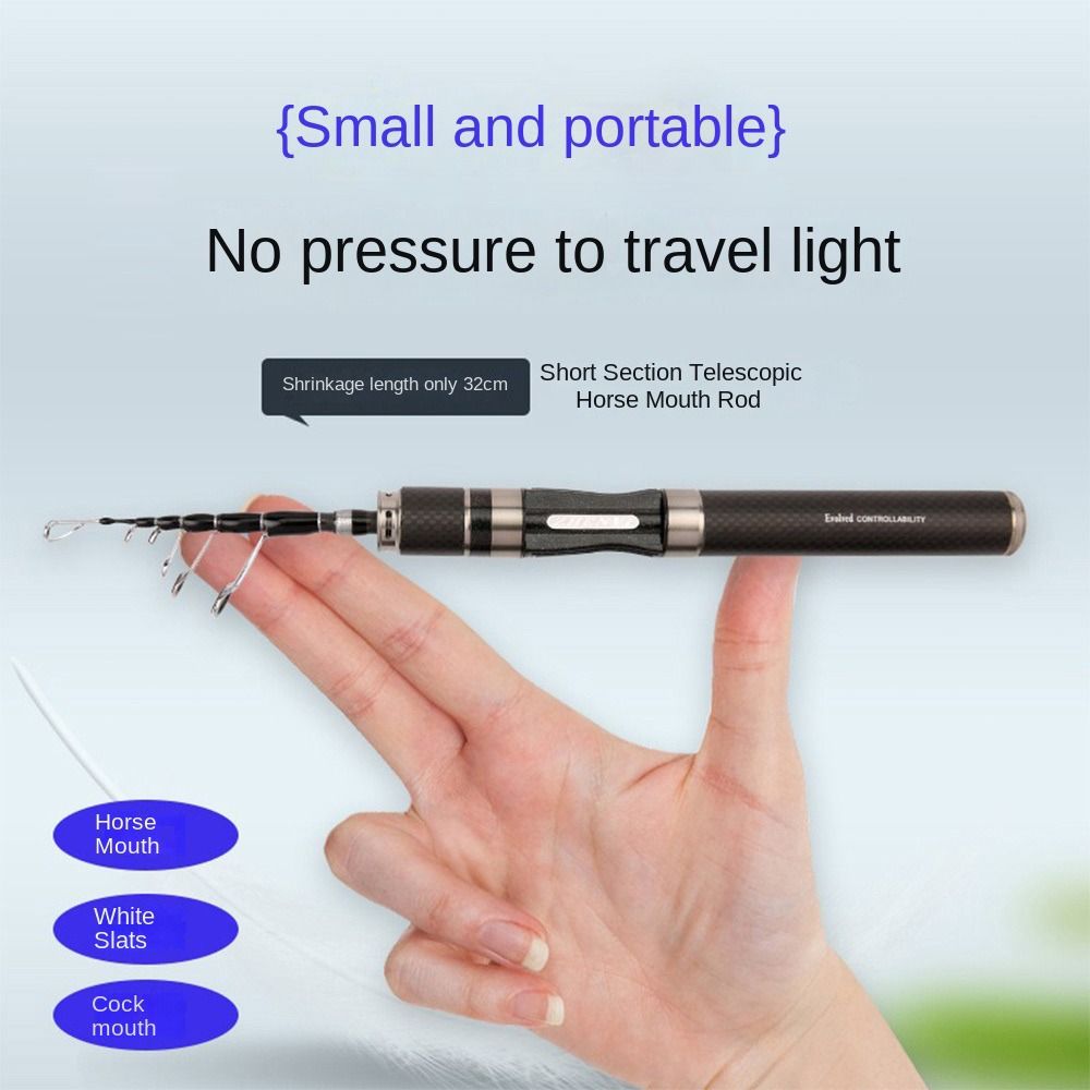 1.5m-1.8m Telescopic Fishing R - Fishing Rod Telescopic recension och pris